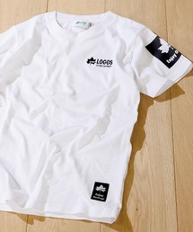 【30】〔ＬＯＧＯＳ/ロゴス〕天竺ロゴ刺繍Tシャツ 半袖