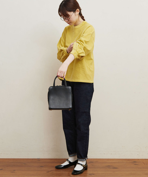 fig Ｌondon（フィグロンドン）の「ミニ裏毛　pigment bio　PO（スウェット・レディース・アイボリー/ブルー/イエロー/ピンク・FREE）」の12枚目の写真