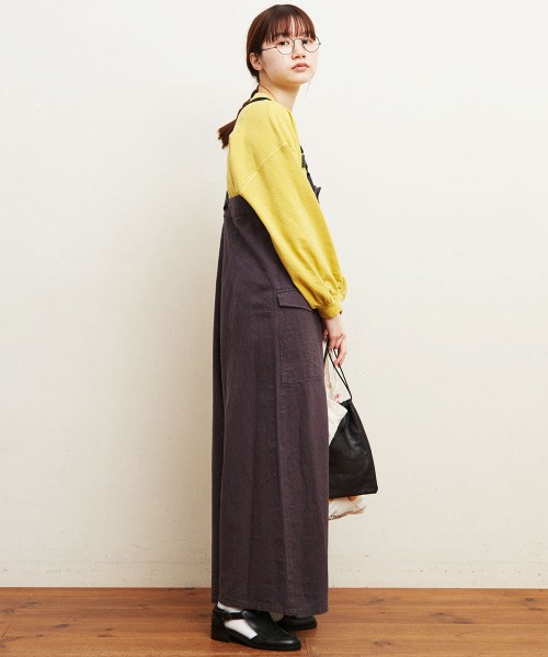 fig Ｌondon（フィグロンドン）の「ミニ裏毛　pigment bio　PO（スウェット・レディース・アイボリー/ブルー/イエロー/ピンク・FREE）」の16枚目の写真