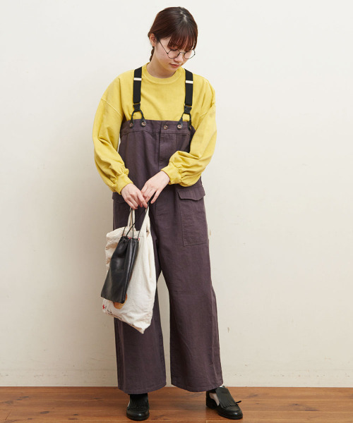 fig Ｌondon（フィグロンドン）の「ミニ裏毛　pigment bio　PO（スウェット・レディース・アイボリー/ブルー/イエロー/ピンク・FREE）」の19枚目の写真