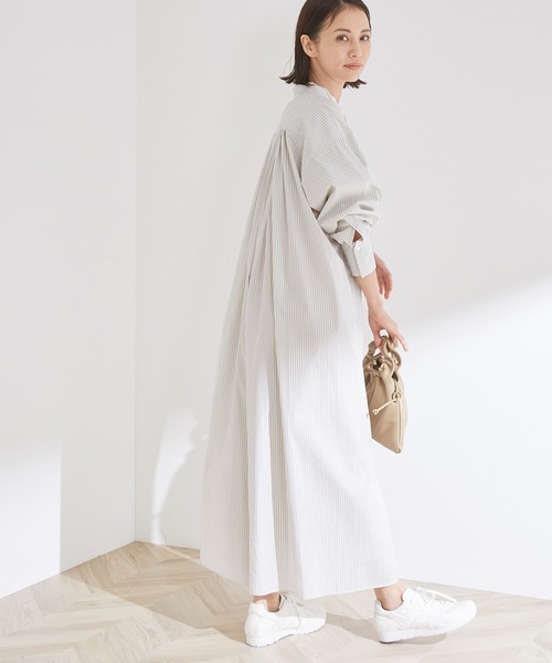 セール 洗える マキシ丈ボサムシャツワンピース ワンピース Rope ロペ のファッション通販 Zozotown