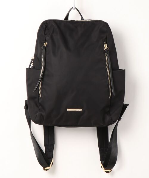 SAC(サック)の「Wファスナーポケットリュックバッグ SAC unit(バックパック/リュック・レディース・ネイビー/ブラック/ベージュ/グレー・FREE)」の2枚目の写真