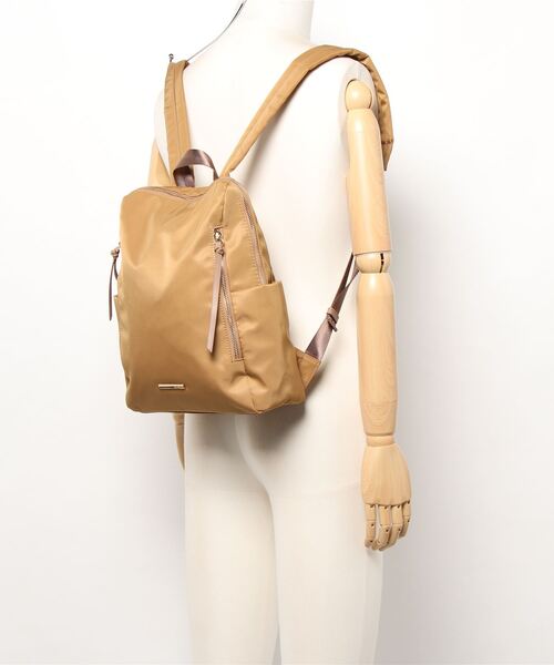 SAC(サック)の「Wファスナーポケットリュックバッグ SAC unit(バックパック/リュック・レディース・ネイビー/ブラック/ベージュ/グレー・FREE)」の5枚目の写真