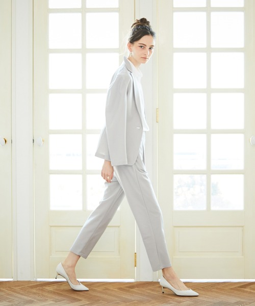 LE SOUK HOLIDAY（ルスークホリデー）の「ツイルセミワイドパンツ（その他パンツ・レディース・ブラック/ライトグレー・L/M）」の12枚目の写真