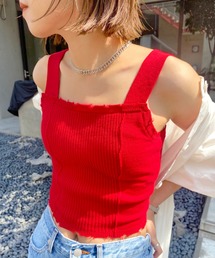 WHO'S WHO gallery | ミックスニットキャミ(キャミソール)
