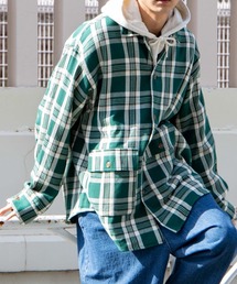 WEGO | WEGO/ヘビーツイルチェックルーズシャツ(シャツ/ブラウス)