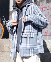 WEGO | WEGO/ヘビーツイルチェックルーズシャツ(シャツ/ブラウス)