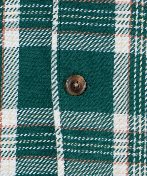 WEGO（ウィゴー）の「WEGO/ヘビーツイルチェックルーズシャツ（シャツ/ブラウス・メンズ・ブルー系その他/グリーン系その他/ホワイト系その他・MEDIUM/LARGE）」の12枚目の写真