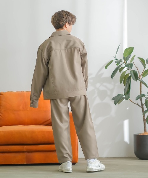 SIDEWAY STANCE(サイドウェイスタンス)の「【SIDEWAY STANCE】スタプレ ZIP ブルゾン ワークジャケット セットアップ対応(ブルゾン・メンズ・グレイッシュベージュ/ブラウン/ブルーグレー/ブラック・LARGE/X-LARGE/MEDIUM)」の18枚目の写真