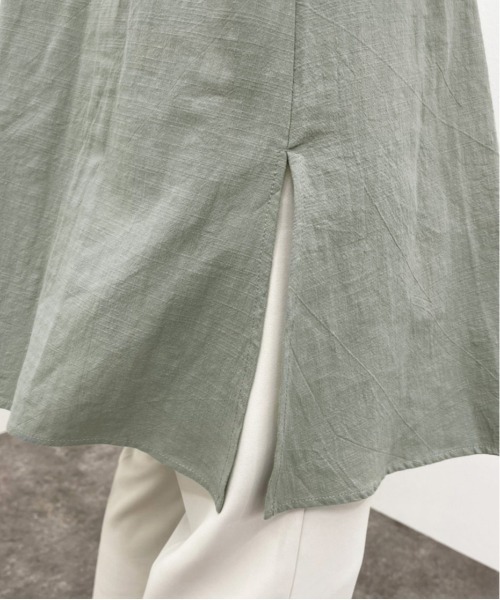 apres jour mignon（アプレジュールミニョン）の「ピンタックチュニックブラウス【ZOZOTOWN限定アイテム】（シャツ/ブラウス・レディース・ミント/オフホワイト・フリー/X-LARGE）」の21枚目の写真