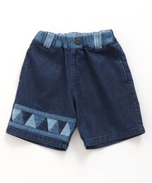 BREEZE | パッチワークデニムハーフパンツ 5分丈(その他パンツ)