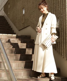 N.(N. Natural Beauty Basic) | 【S Size Line】麻混セットアップ スカート(スカート)