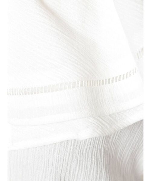 Ungrid（アングリッド）の「コットンフリルブラウス（シャツ/ブラウス・レディース・ブラック/オフホワイト/サーモンピンク・FREE）」の22枚目の写真