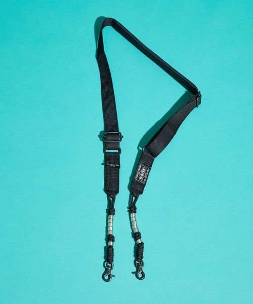 TOGA PULLA（トーガ　プルラ）の「【TOGA PULLA(トーガプルラ)】ストリングバッグ TOGA×PORTER (TC11-AG502)（ショルダーバッグ・レディース・ブラック/ブルー・FREE）」の13枚目の写真