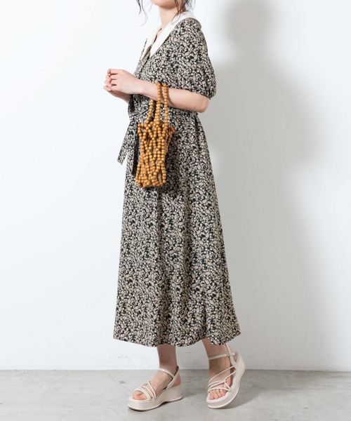 WEGO(ウィゴー)の「WEGO/ウッドビーズバッグ(トートバッグ・レディース・ブラウン/ベージュ・FREE)」の15枚目の写真