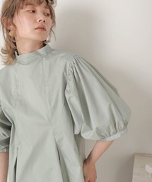 Bab | 【WEB限定】ボリュームスリーブフレアブラウス(シャツ/ブラウス)