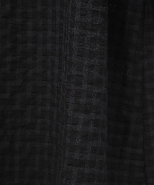 Nora Lily（ノラリリー）の「【Nora Lily】ドロップショルダー S/S シャツ（シャツ/ブラウス・レディース・ホワイト/ブラック/その他1・FREE）」の10枚目の写真