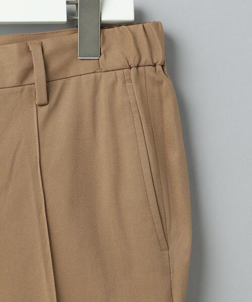 WORK TRIP OUTFITS GREEN LABEL RELAXING（ワークトリップアウトフィッツグリーンレーベル リラクシング）の「OLT＜機能/洗濯機洗い可・吸水速乾・ストレッチ＞WTO 鹿の子調 トリコット ピンタック イージーパンツ（スラックス・メンズ・ベージュ/ブラック・L/84/S/76/M/80/XL/88）」の6枚目の写真