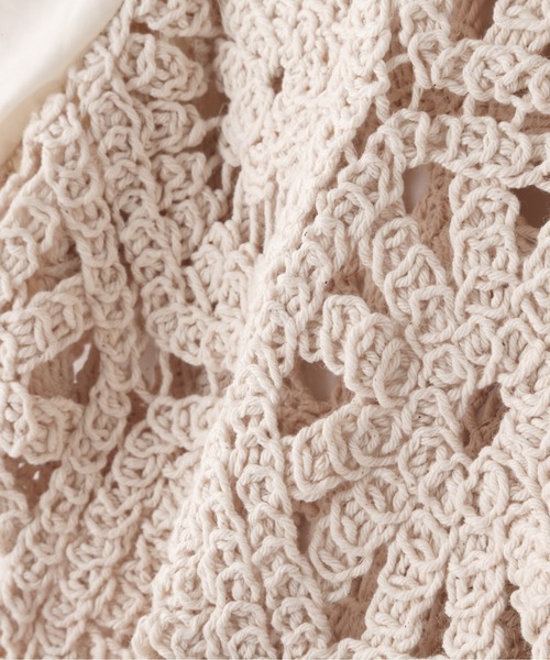 FREE'S MART(フリーズマート)の「前後2Wayレースドッキングペプラムブラウス(シャツ/ブラウス・レディース・ホワイト/ピンク/ブラック・FREE)」の13枚目の写真