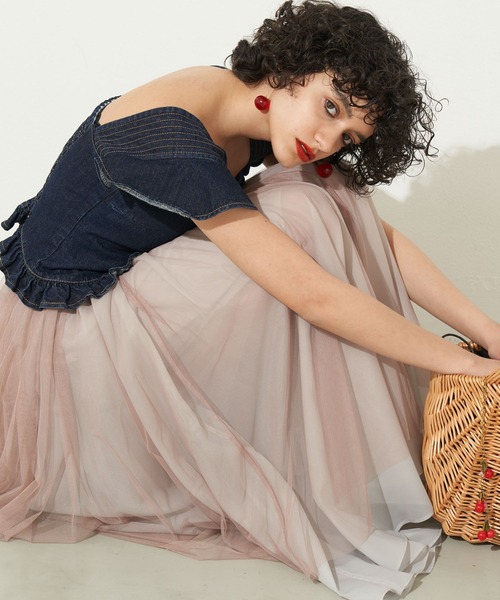 美品 LA BELLE ETUDE スリーブヴィンテージ ビスチェ ブラウス J1U by LA BELLE ETUDE（ジユウバイラベルエチュード）の