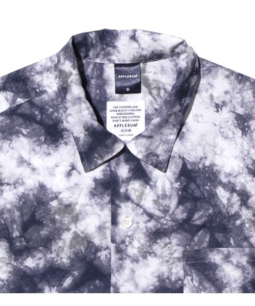 APPLEBUM(アップルバム)の「"Marble" Open Collar S/S Shirt(シャツ/ブラウス・メンズ・ネイビー・MEDIUM/X-LARGE/LARGE)」の8枚目の写真