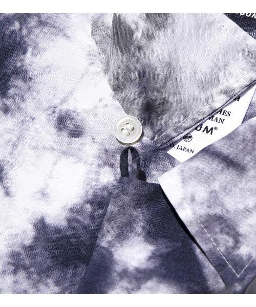 APPLEBUM(アップルバム)の「"Marble" Open Collar S/S Shirt(シャツ/ブラウス・メンズ・ネイビー・MEDIUM/X-LARGE/LARGE)」の7枚目の写真