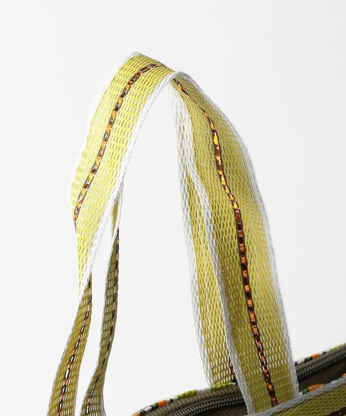 green label relaxing（グリーンレーベルリラクシング）の「[ 別注 ][ ムーディ ウッド ] MOODY WOOD シンプル ジップ トート バッグ（トートバッグ・レディース・ブラウン/ピンク/ケリー・FREE）」の12枚目の写真