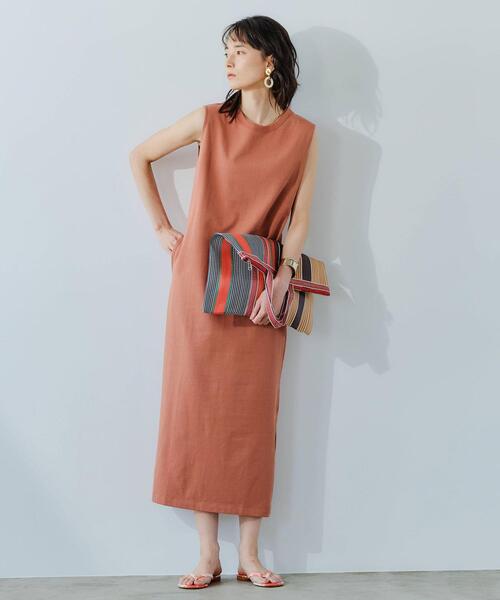 green label relaxing（グリーンレーベルリラクシング）の「[ 別注 ][ ムーディ ウッド ] MOODY WOOD シンプル ジップ トート バッグ（トートバッグ・レディース・ブラウン/ピンク/ケリー・FREE）」の18枚目の写真