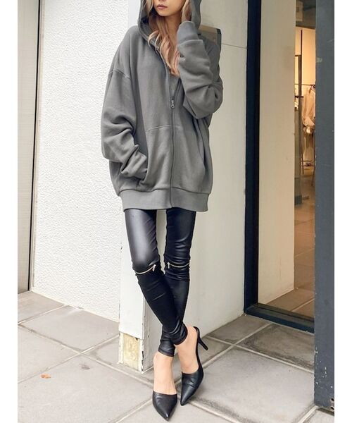 GYDA（ジェイダ）の「ポインテッドミュール（パンプス・レディース・オフホワイト/ブラック・MEDIUM/LARGE/SMALL）」の21枚目の写真