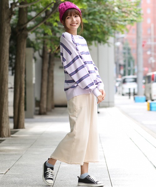 チチカカ（チチカカ）の「ケーブル編みニットキャップ（ニットキャップ/ビーニー・レディース・ブラック/オフホワイト/ピンク/ブルー/グリーン/キャメル・FREE）」の11枚目の写真