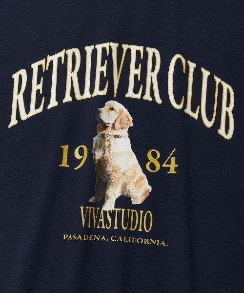 VIVASTUDIO(ビバスタジオ)の「RETRIEVER T-SHIRT(Tシャツ/カットソー・メンズ・ネイビー/グレー・MEDIUM/LARGE)」の8枚目の写真