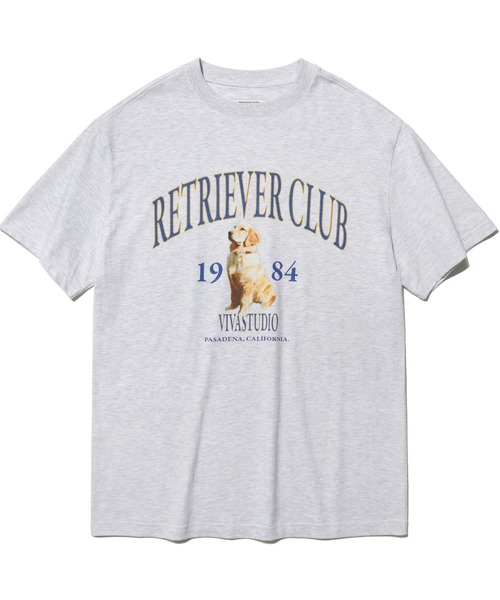 VIVASTUDIO(ビバスタジオ)の「RETRIEVER T-SHIRT(Tシャツ/カットソー・メンズ・ネイビー/グレー・MEDIUM/LARGE)」の3枚目の写真