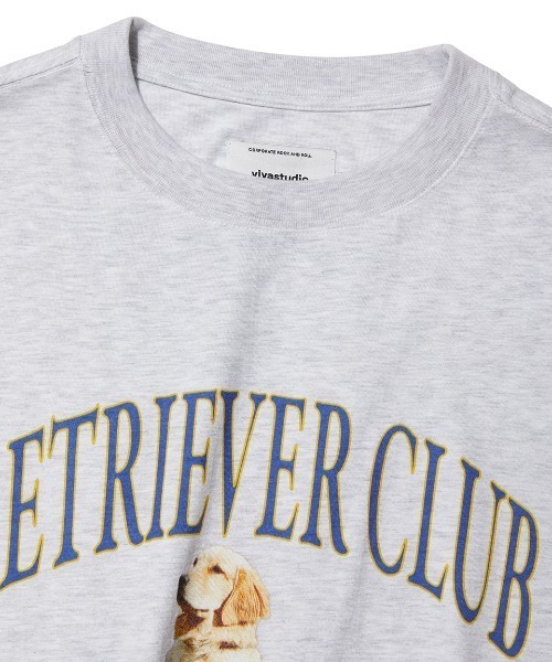 VIVASTUDIO(ビバスタジオ)の「RETRIEVER T-SHIRT(Tシャツ/カットソー・メンズ・ネイビー/グレー・MEDIUM/LARGE)」の5枚目の写真