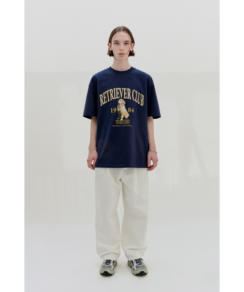 VIVASTUDIO(ビバスタジオ)の「RETRIEVER T-SHIRT(Tシャツ/カットソー・メンズ・ネイビー/グレー・MEDIUM/LARGE)」の12枚目の写真