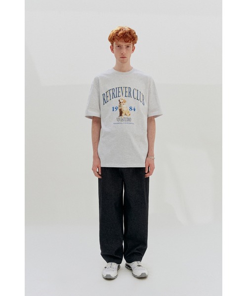 VIVASTUDIO(ビバスタジオ)の「RETRIEVER T-SHIRT(Tシャツ/カットソー・メンズ・ネイビー/グレー・MEDIUM/LARGE)」の9枚目の写真
