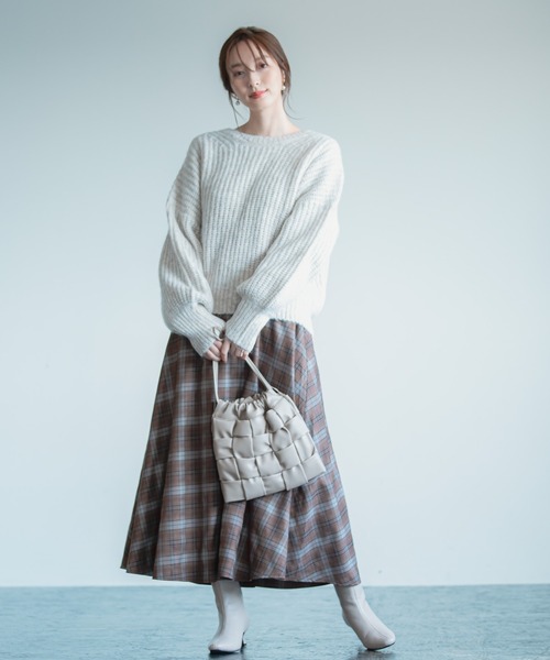 Andemiu(アンデミュウ)の「ワイドメッシュキンチャク958348(ハンドバッグ・レディース・ブラック/ベージュ・FREE)」の22枚目の写真