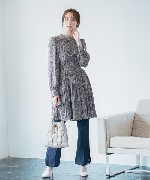 Andemiu(アンデミュウ)の「ワイドメッシュキンチャク958348(ハンドバッグ・レディース・ブラック/ベージュ・FREE)」の21枚目の写真