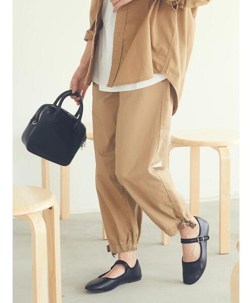 CRAFT STANDARD BOUTIQUE（クラフトスタンダードブティック）の「リラックスパンツ　＊◇（カーゴパンツ・レディース・ベージュ/カーキ/ダークインディゴブルー・M/L）」の19枚目の写真