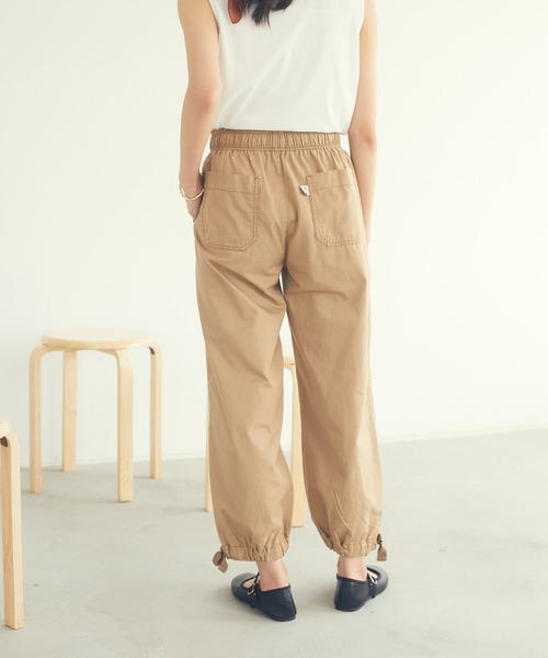 CRAFT STANDARD BOUTIQUE（クラフトスタンダードブティック）の「リラックスパンツ　＊◇（カーゴパンツ・レディース・ベージュ/カーキ/ダークインディゴブルー・M/L）」の11枚目の写真