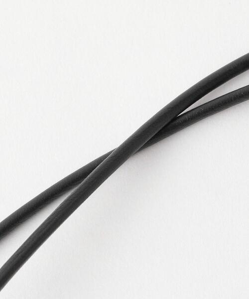 ITTI(イッチ)の「<itti(イッチ)> LEATHER PODS NECKLACE/ケース(スマホグッズ・メンズ・ネイビー・FREE)」の5枚目の写真