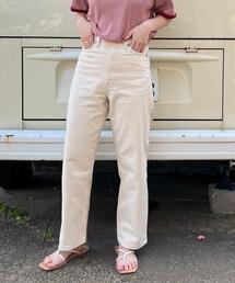 coen | ハイライズストレートデニムパンツ（WEB限定サイズ）(デニムパンツ)