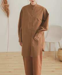 SENSE OF PLACE by URBAN RESEARCH | スリットスリーブシャンブレーシャツ(シャツ/ブラウス)