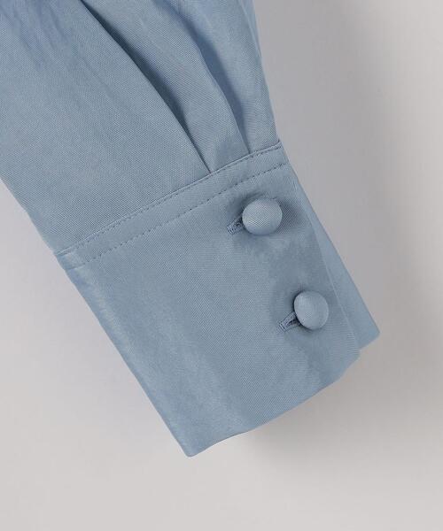 THE STATION STORE（ザ ステーション ストア）の「＜ma couleur（マ クルール）＞リボンタイ ブラウス（シャツ/ブラウス・レディース・ライトブルー/ベージュ・FREE）」の18枚目の写真