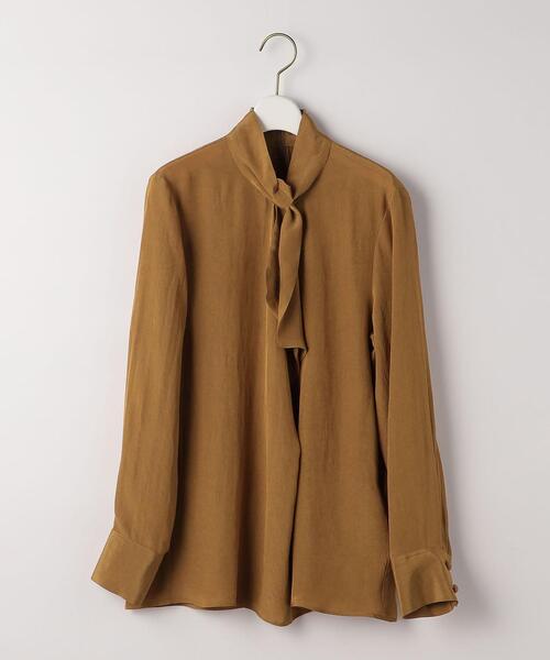 THE STATION STORE（ザ ステーション ストア）の「＜ma couleur（マ クルール）＞リボンタイ ブラウス（シャツ/ブラウス・レディース・ライトブルー/ベージュ・FREE）」の21枚目の写真