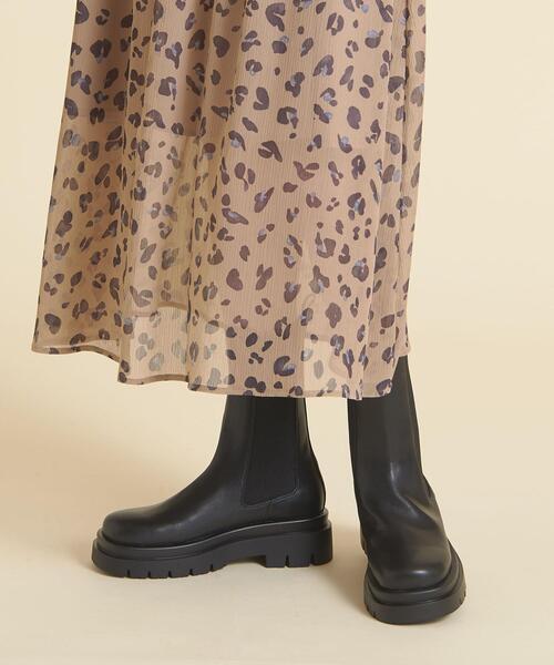 ODETTE E ODILE（オデットエオディール）の「【WEB限定】サイドゴア ショートブーツ55●↑（ブーツ・レディース・ブラック/オフホワイト/モカ/ダークブラウン・24.5cm/23cm/23.5cm/25cm/24cm/22.5cm）」の5枚目の写真