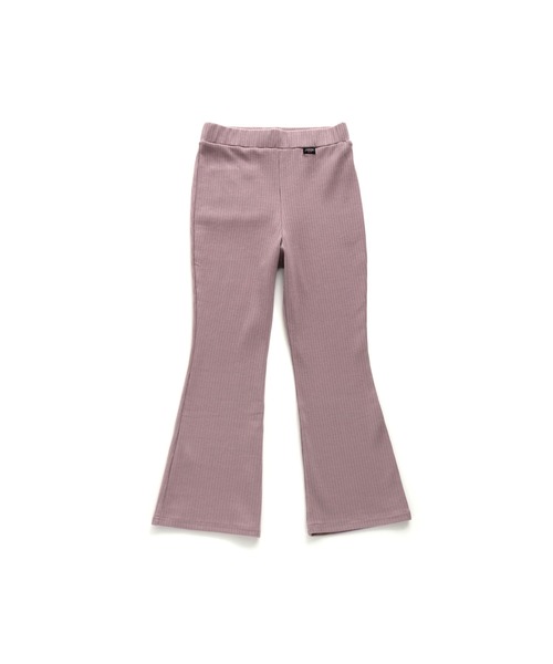 JENNI love(ジェニィラブ)の「テレコフレアパンツ(その他パンツ・キッズ・サックスブルー/ブラック/ラベンダー・150cm/160cm/130cm/140cm)」の12枚目の写真