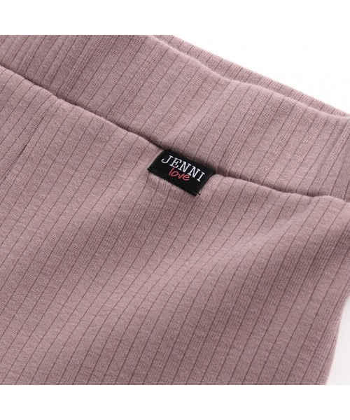 JENNI love(ジェニィラブ)の「テレコフレアパンツ(その他パンツ・キッズ・サックスブルー/ブラック/ラベンダー・150cm/160cm/130cm/140cm)」の15枚目の写真