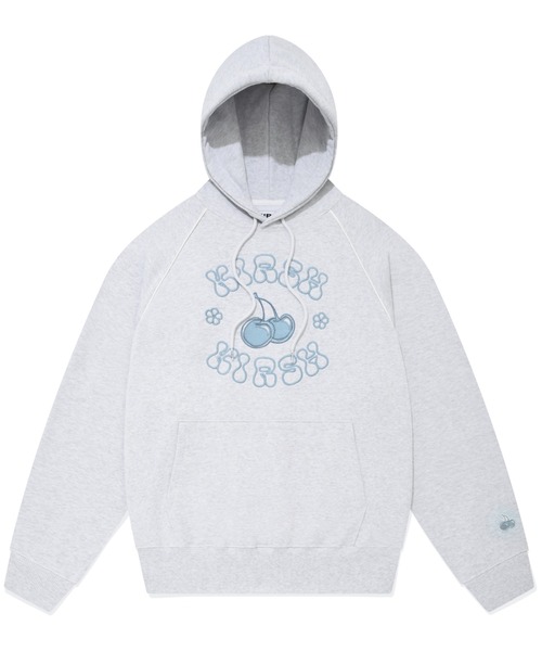 KIRSH(キルシー)の「A'GEM/9 × .kom『KIRSH/キルシー』CHERRY PIPING HOODY/チェリーパイピング プルオーバーパーカー(パーカー・レディース・ブラック/グレー/アイボリー・FREE)」の22枚目の写真