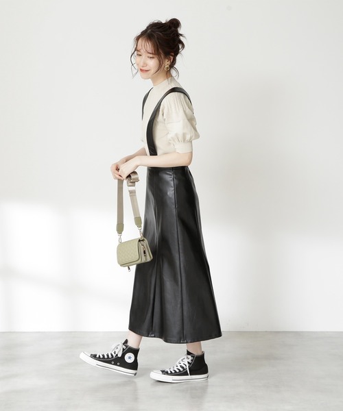 N.(N. Natural Beauty Basic)(エヌエヌナチュラルビューティーベーシック)の「◆求心柄ボトルネックニット(ニット/セーター・レディース・ブラウン/クリーム/パープル・MEDIUM)」の6枚目の写真