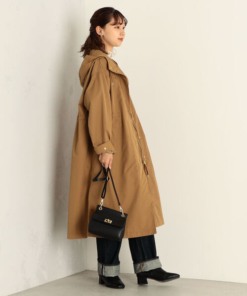 fredy emue（フレディエミュ）の「フードZIPコート（マウンテンパーカー・レディース・キャメル/カーキ・38）」の5枚目の写真